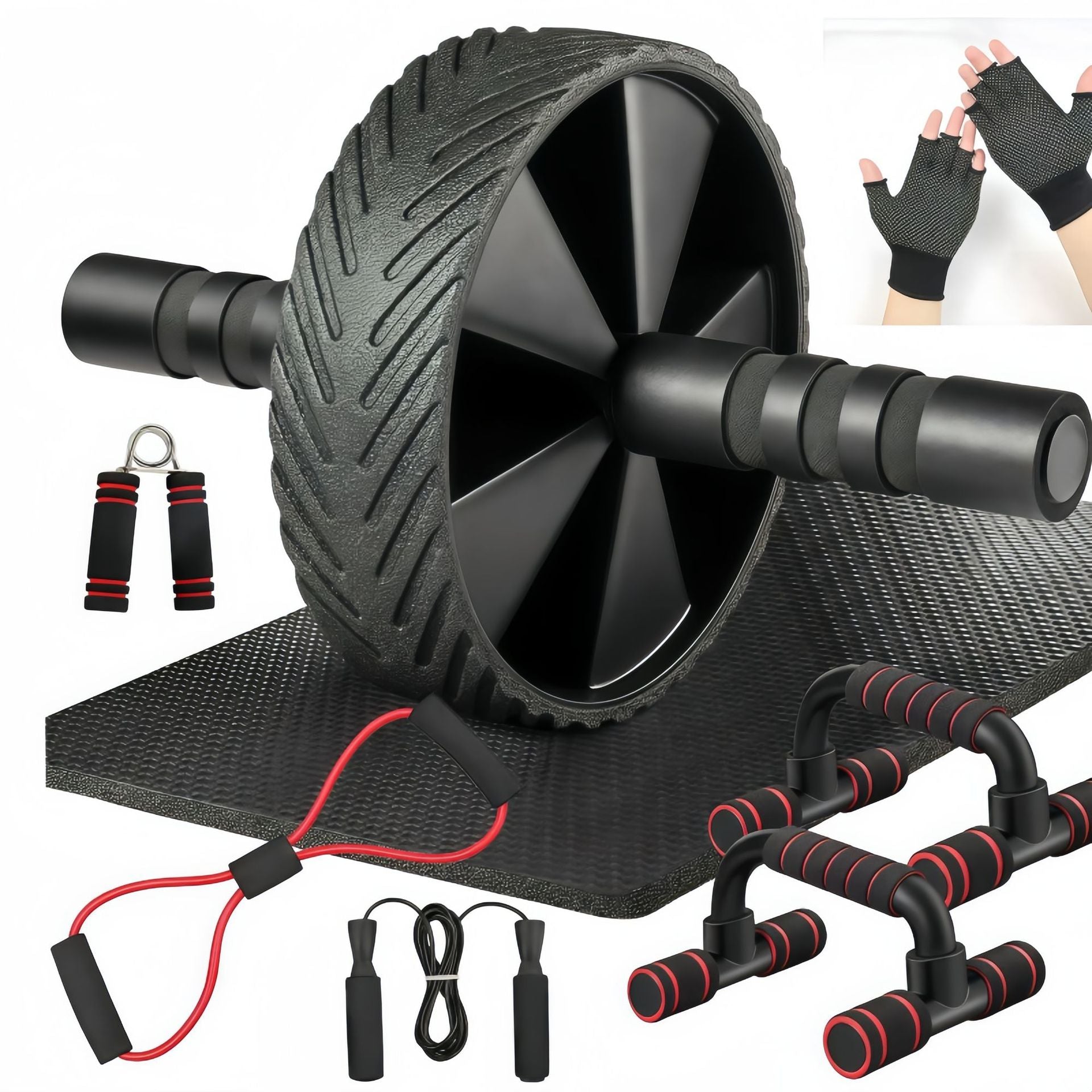 Veridwell Ab Wheel Fitness Combo Set
