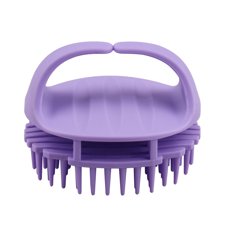 Silicone Scalp Massage Shampoo Brush