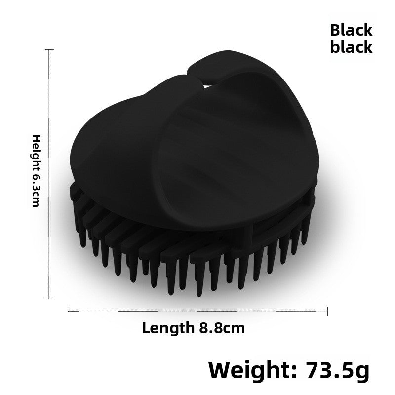 Silicone Scalp Massage Shampoo Brush