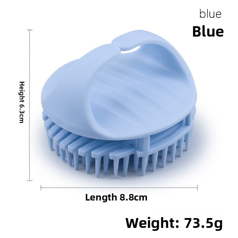 Silicone Scalp Massage Shampoo Brush