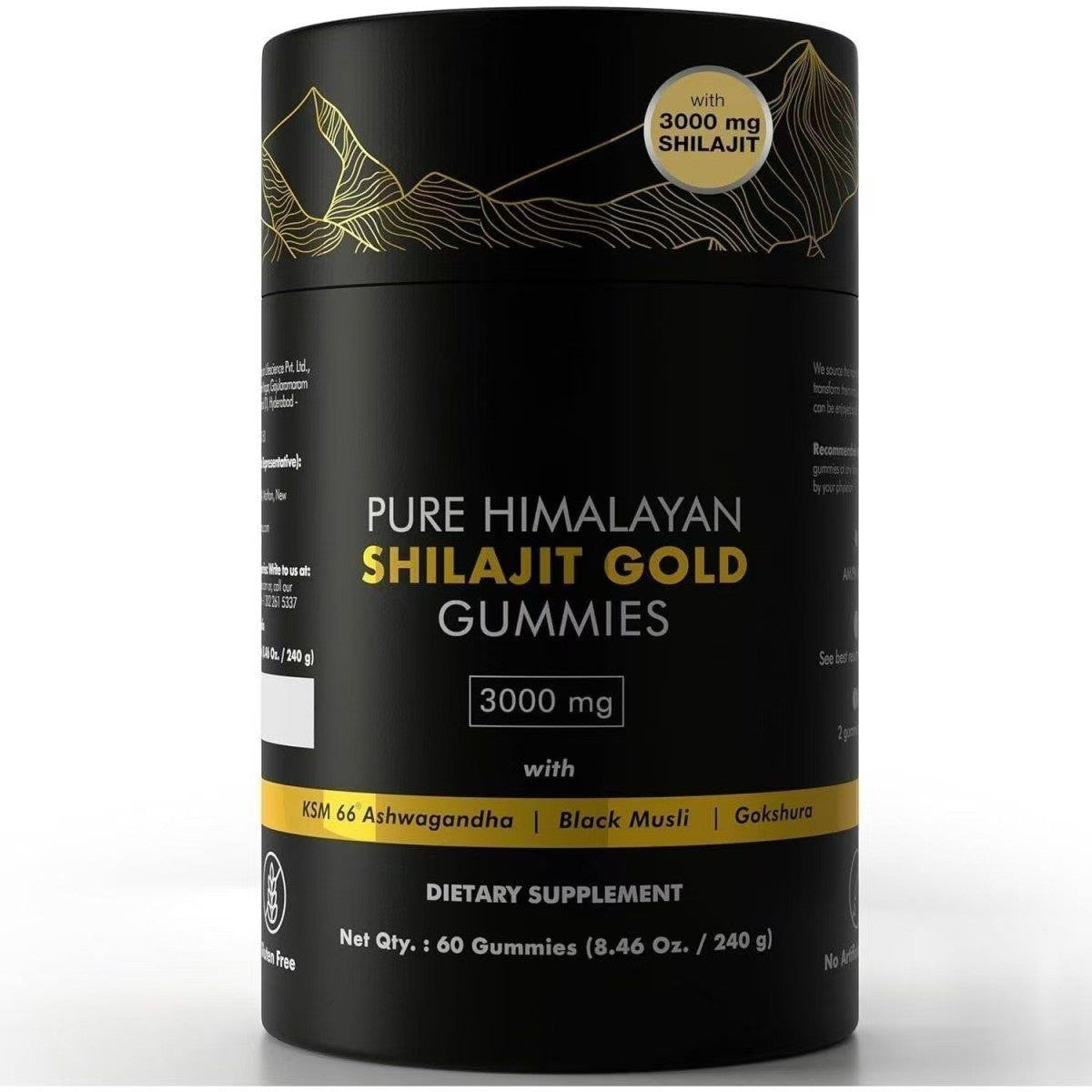 Himalayan Shilajit Gold Gummies 3000mg