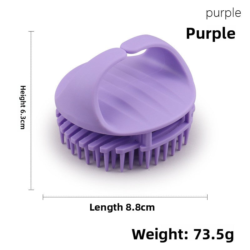 Silicone Scalp Massage Shampoo Brush