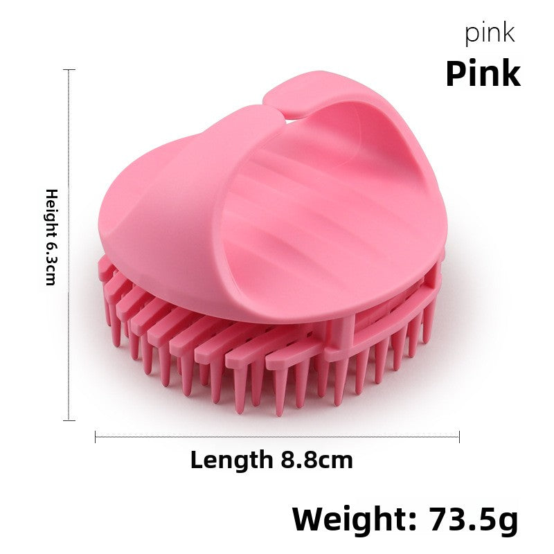 Silicone Scalp Massage Shampoo Brush