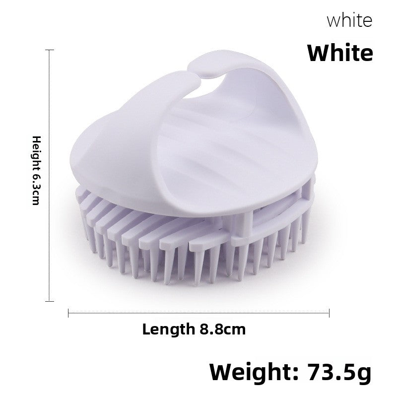 Silicone Scalp Massage Shampoo Brush