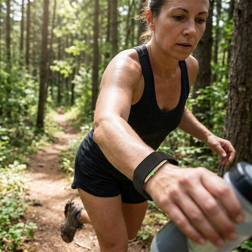 Smart Health Fitness Tracker Wristband lifestyle