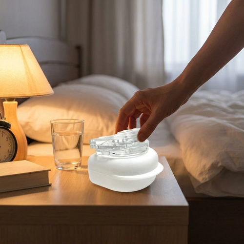 Adjustable Anti-Snore Sleep Device lifestyle