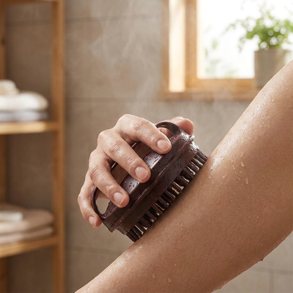 Veridwell Body Massage Brush lifestyle