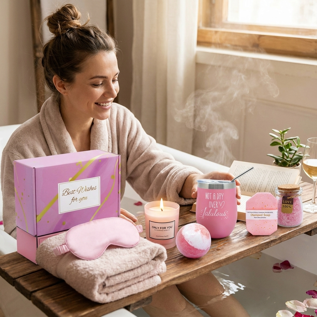 Veridwell Bath Gift Set lifestyle