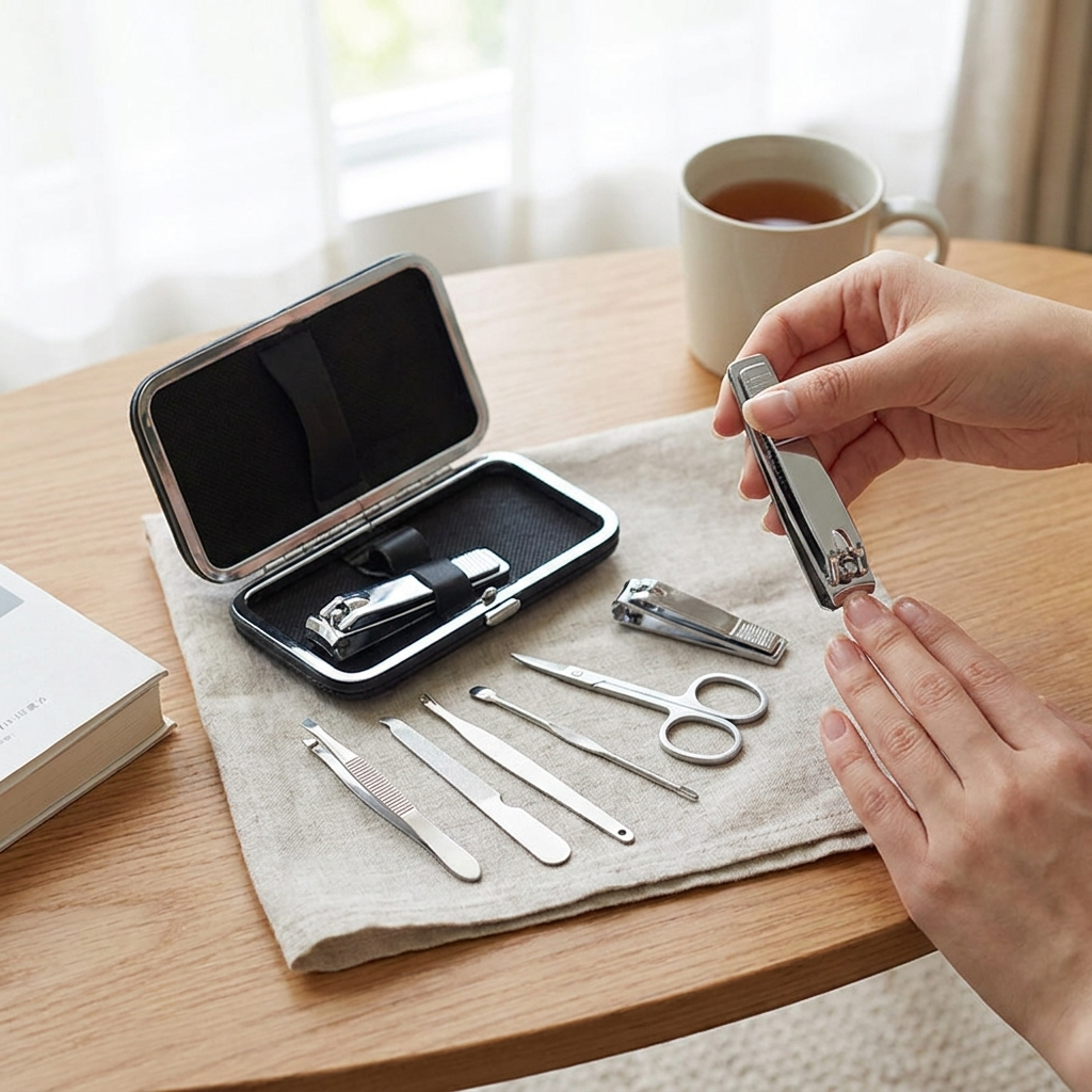 Veridwell Nail Care 7-Piece Set lifestyle