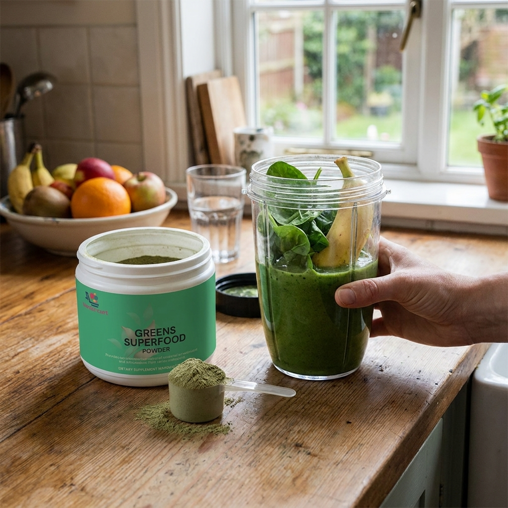 Green Superfood Powder lifestyle image