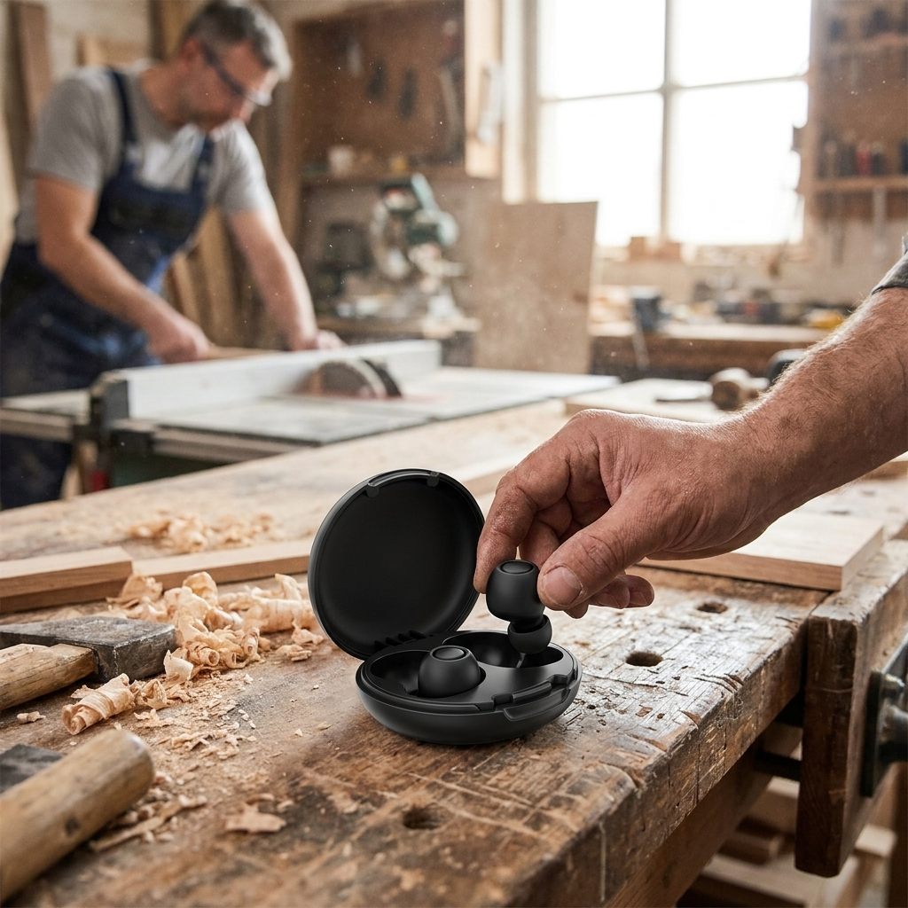 Silicone Noise Cancelling Earplugs lifestyle